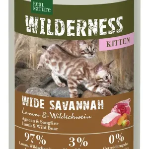REAL NATURE WILDERNESS Kitten Wide Savannah 400 g Beliebt